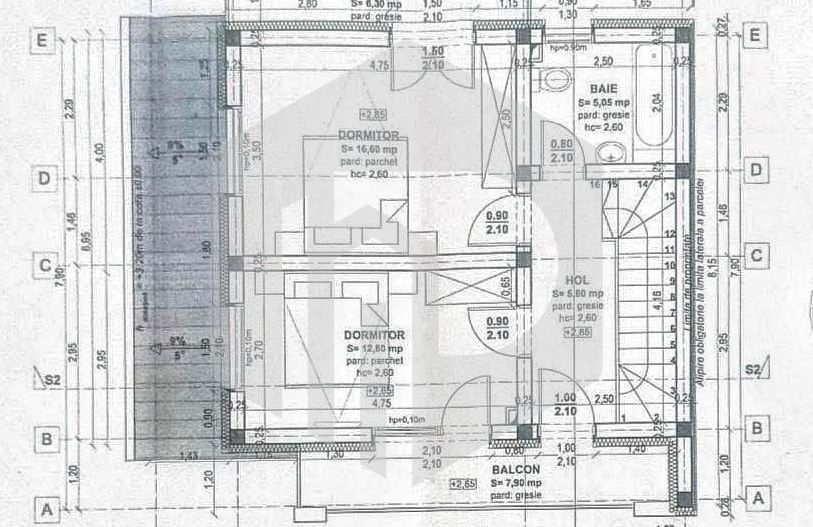 Casa duplex 4 camere 112 mp utili Comision 0% - Schiță 3