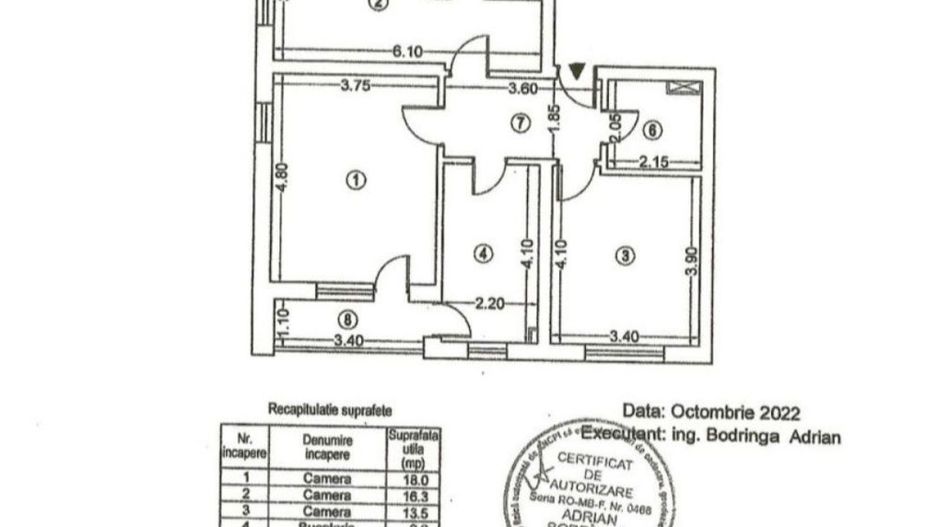 Apartament 3 camere Superb | Bloc Nou | 2 bai | Terasa | Boxa | AFI Cotroceni | Parcul Liniei - Poză 9