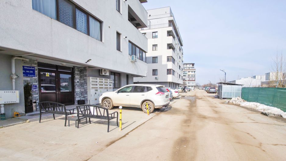 Apartament 2 camere Bragadiru Alunului, mobilat, balcon 19mp, parcare - Poză 18