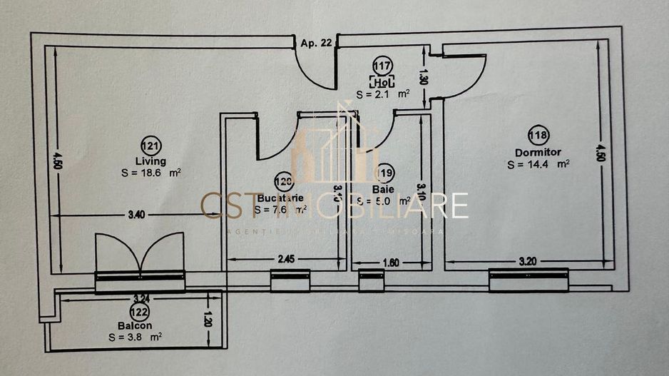 Apartament 2 camere Giroc - Poză 15