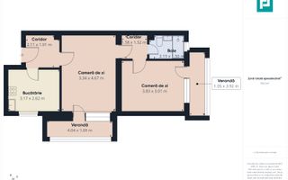 APARTAMENT 2 CAMERE LA PARTER, GRĂDIȘTE - Poză 7