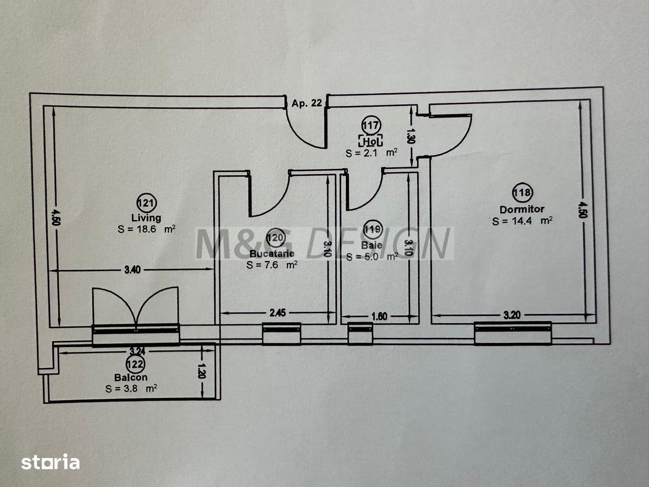 Apartament 2 camere zona Giroc - Poză 15