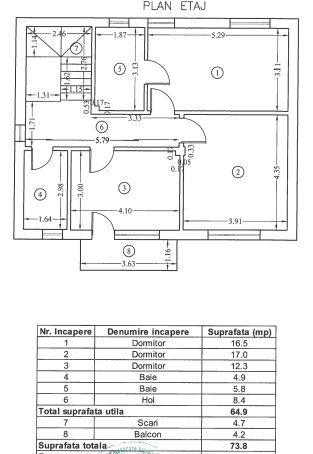 Vilă Individuală 4 camere Tunari - Cartierul Tineretului - Poză 16