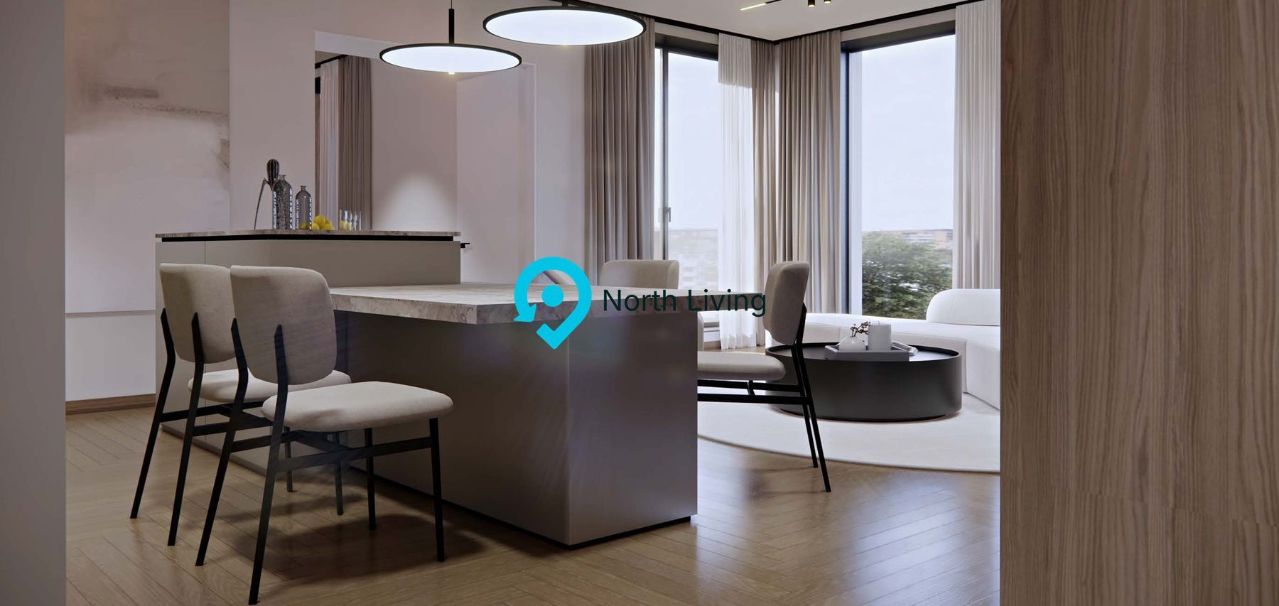 Penthouse 3 Camere LUX cu View | Terasa Spectaculoasa | Iancu Nicolae - Poză 4