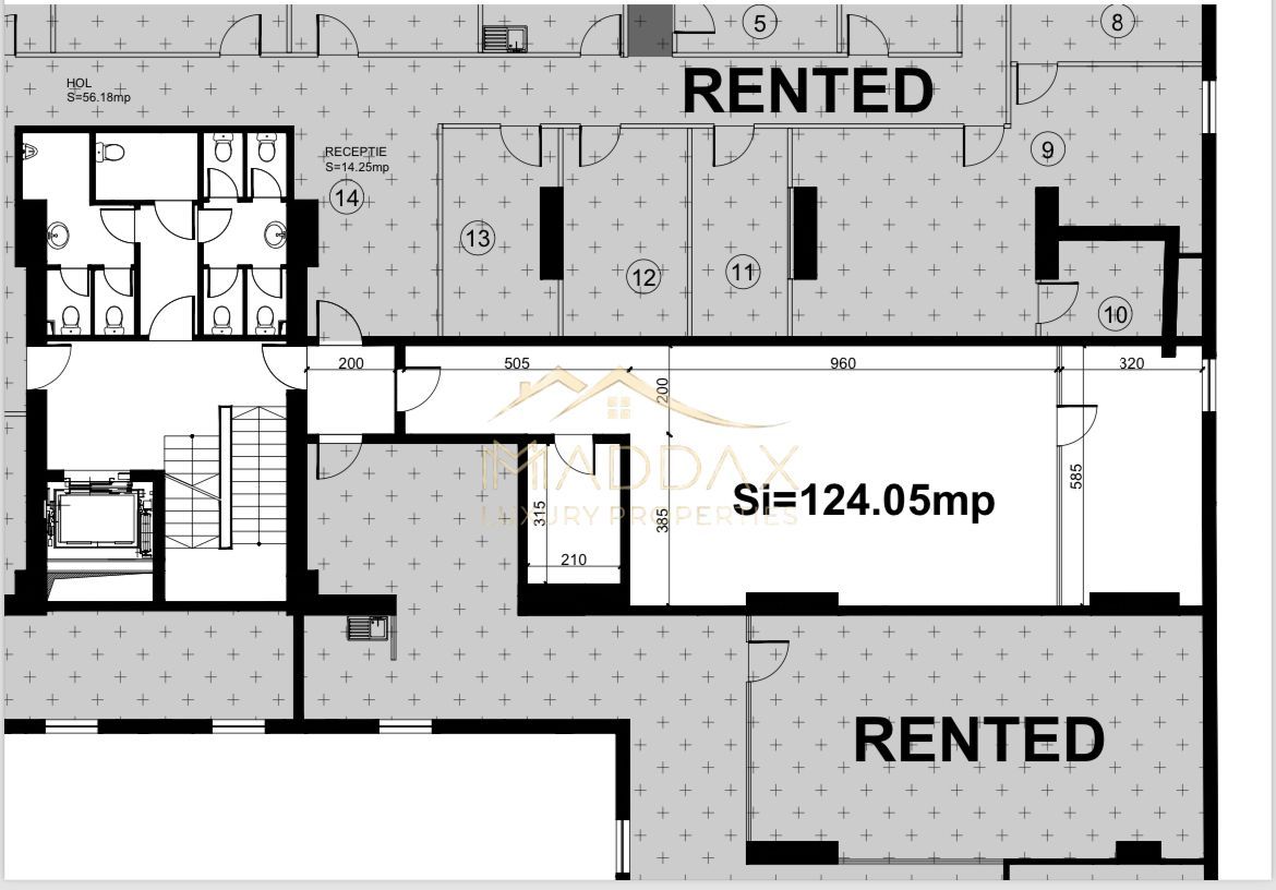 Spatiu Birouri// ***124mp utili*** // zona Herastrau- Aviatiei - Poză 13