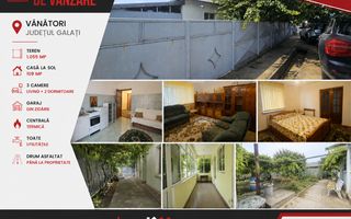 Casa la sol cu teren 1055 mp si livada - Vanatori, Galati - Poză 1