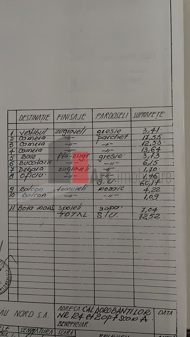 BUROU; CALEA  DOROBANTILOR; 3 camere - Poză 10