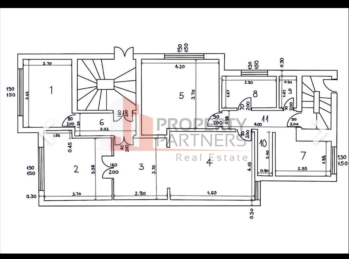 Apartament in vila, Kiseleff - Schiță 10