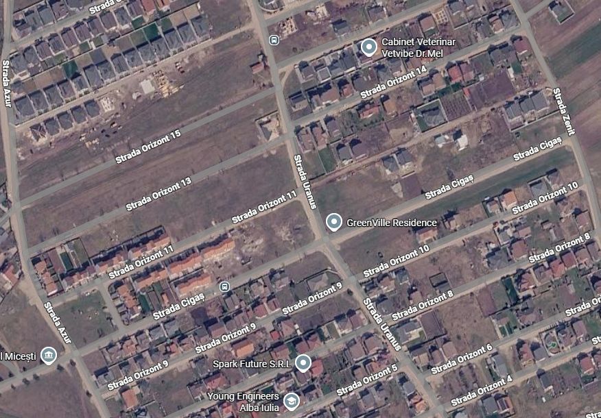 Teren construibil 389 mp. Orizont, central cu toate utilitatile - Poză 2