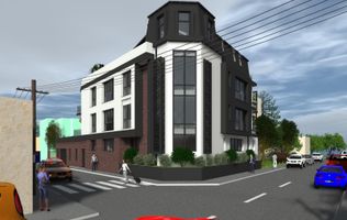 2 camere cu terasa de 17 m langa PARC si METROU cu parcare si boxa