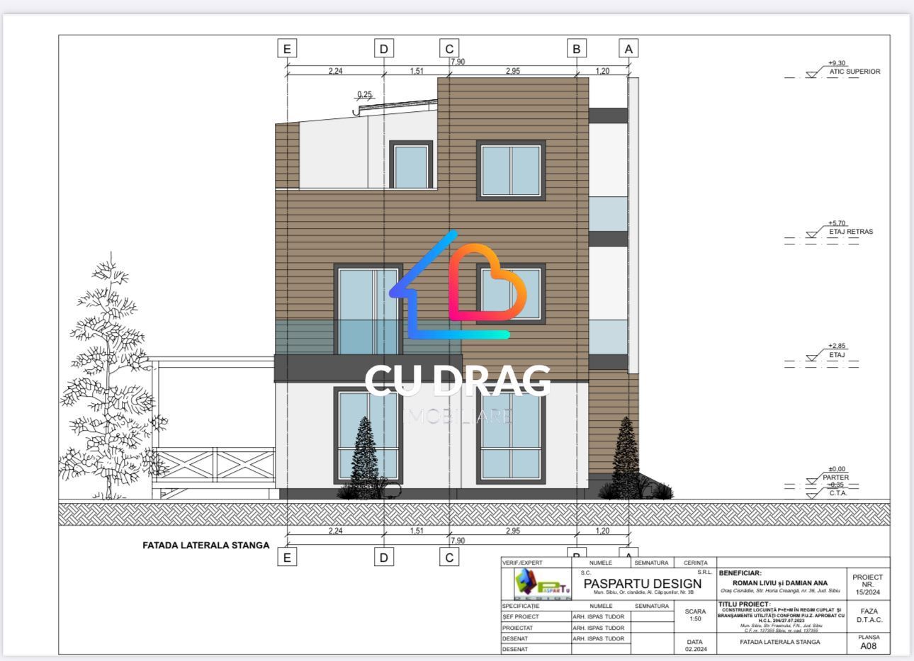 Duplex Gusterita 120mp utili - Poză 1