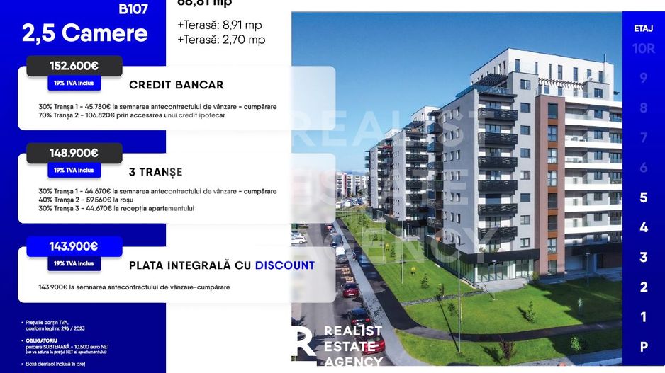 Apartament cu 3 camere de vânzare, Brașov - Poză 7