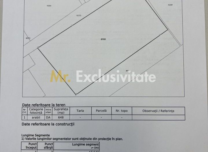 Teren 648 m2 intravilan Stefanesti Strada Armoniei - Poză 4