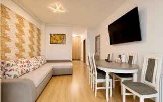 3 camere la cheie, bloc nou, 2 parcări subterane, terasă cu piscină - Poză 3