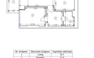 Apartament premium 2 camere | Up-Site | Priveliște panoramică | Boxă + parcare - Poză 11