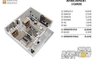 PLATA IN RATE! Apartamente noi, COMISION 0! - Poză 9