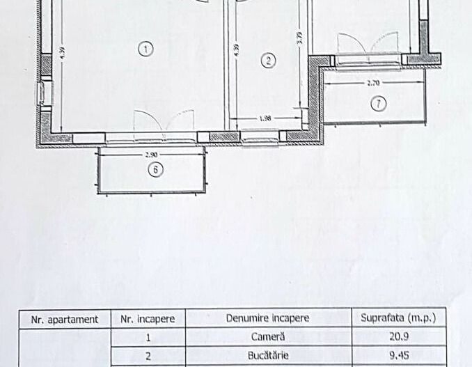 Apartament modern cu 2 camere și vedere spectaculoasă spre munți Avantgarden 3 - Poză 25