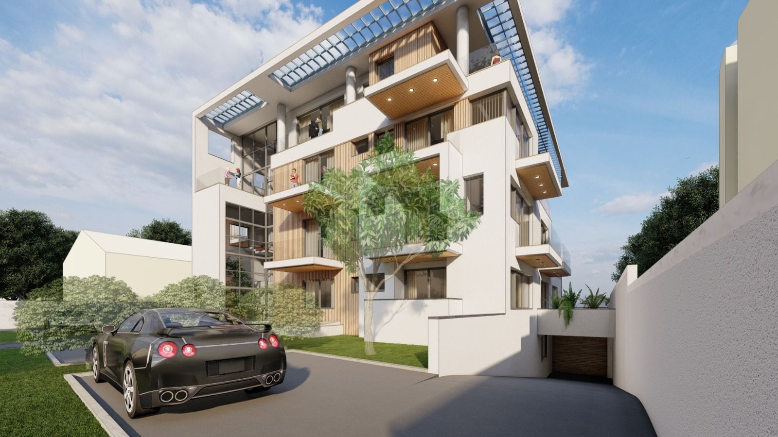 Teren de Vanzare | malul lacului TEI | Proiect Autorizat - Schiță 6