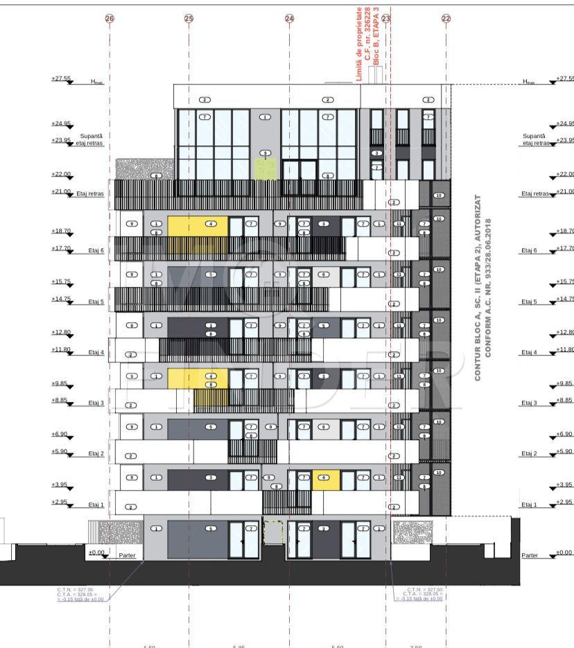 Apartament NOU Semifinisat 2200 euro+TVA Gheorgheni - Poză 2