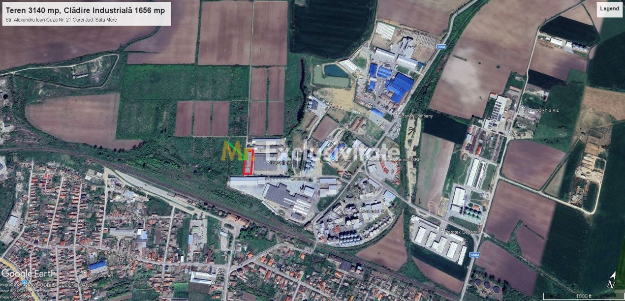 Clădire Industrială Hală Producție, Depozitare, Birouri-Teren 3140 mp - Carei - Poză 10