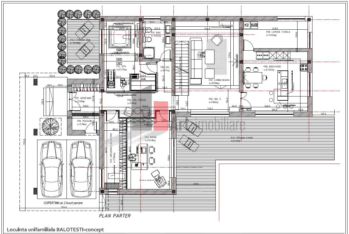 843 e/mp | Vila cu piscina in BAVARIA PARK | 1000 mp teren - Poză 3
