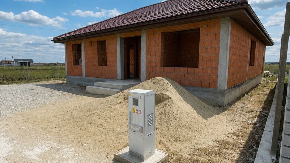 Casă la roșu, plan Parter – 500 mp teren, front 20 ml – Cihei - Poză 2