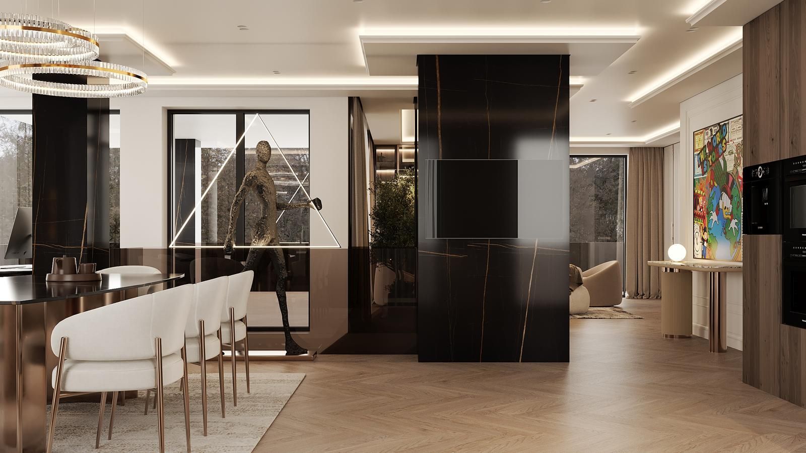 Duplex 4 Camere 253MP Cloud 9 Residence 3 Locuri Parcare - Poză 3