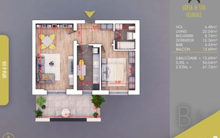 2 Cam, Parcare Inclusa, Titan-Pallady - Poză 3