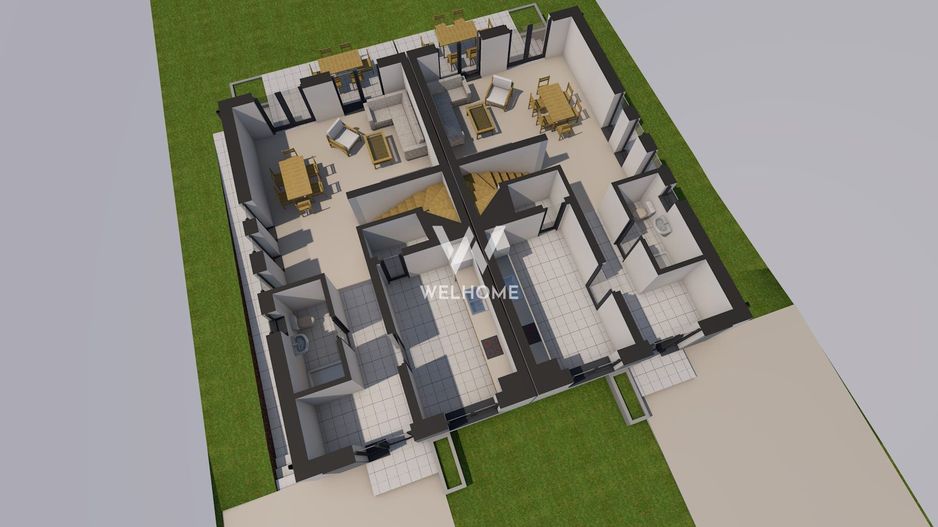 Duplex modern si calitativ cu curte generoasa - Cisnadie - Sibiu - Poză 8