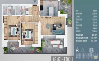 Auchan Titan-AP.3 cam.finalizat-Pallady-Auchan-Lidl - Poză 2