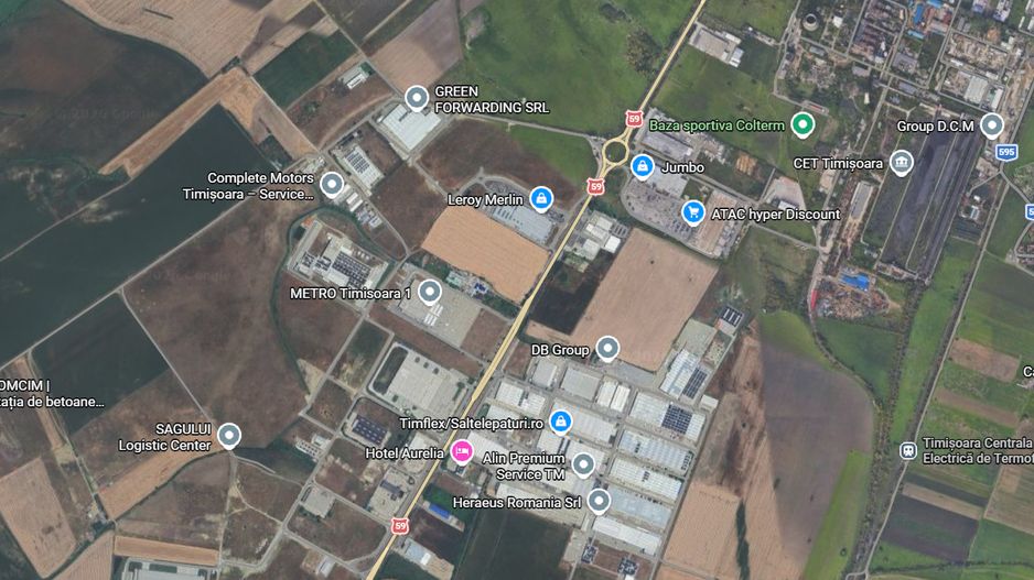 Teren parcelat 27.299mp Timisoara / Zona Sagului - Poză 5