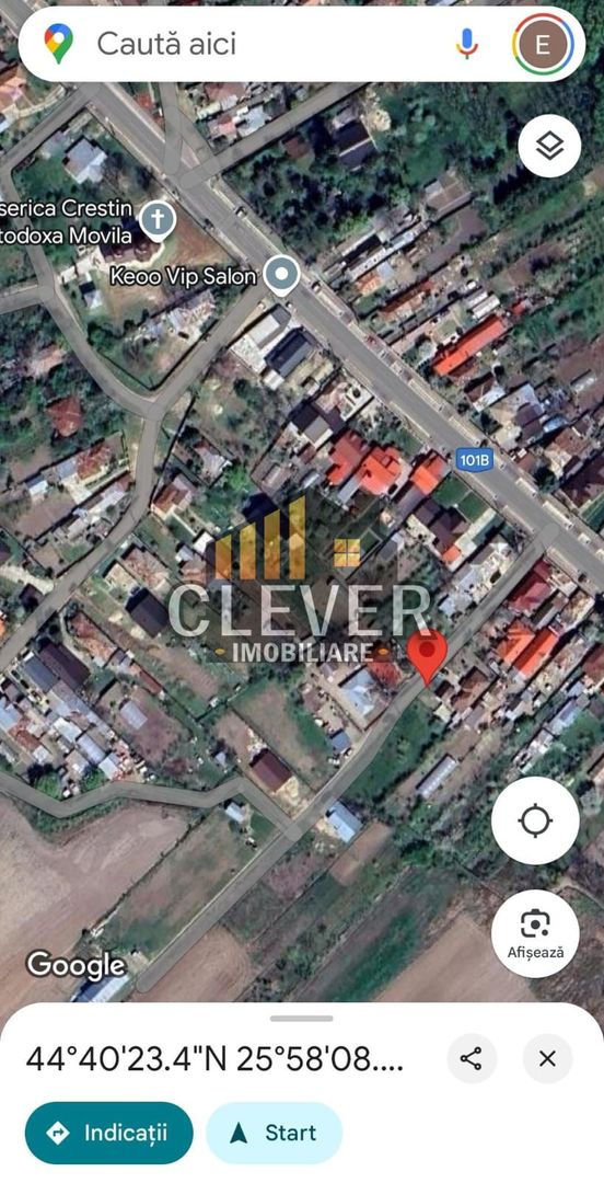 Teren Intravilan Sat Niculesti Com. Movila cu Utilitati - Poză 1