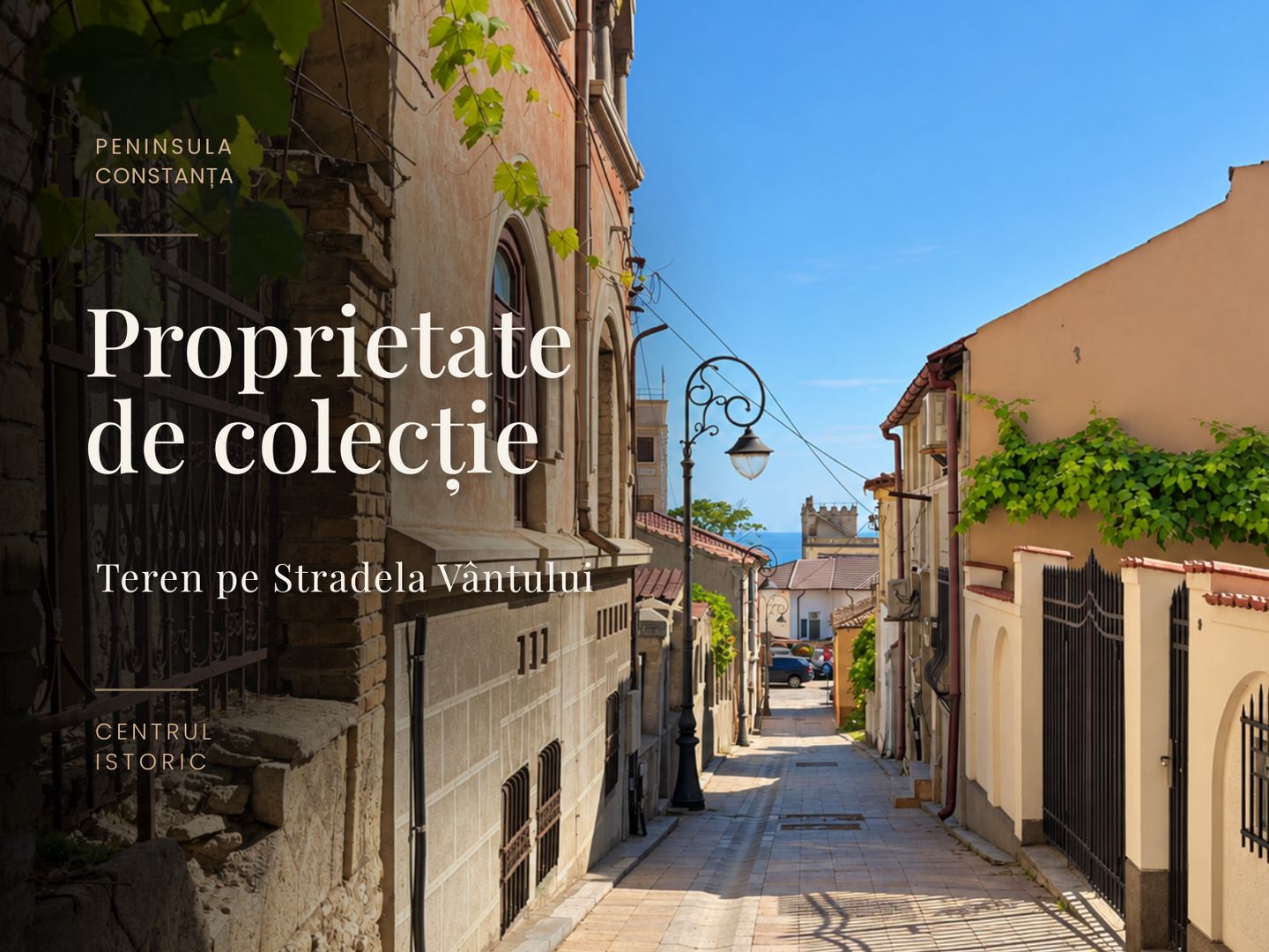 Proprietate de colecție | Teren pe Stradela Vântului – Centrul Istoric - Poză 1