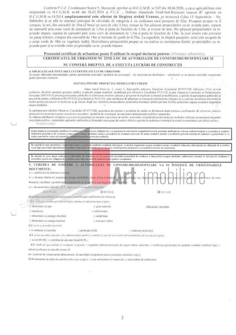 Teren 777 mp Strada Uranus - Poză 3