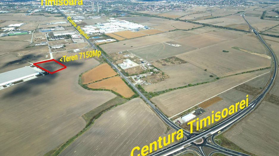 Teren industrial cu acces la centura - Poză 2