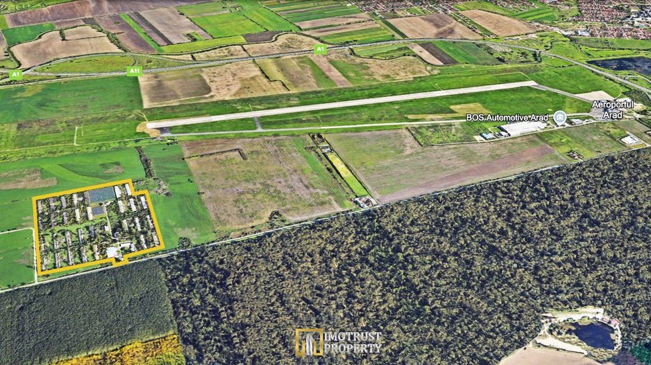 DE VANZARE –Teren Parc Industrial 18 ha cu Hale și Fotovoltaic – Arad - Poză 2