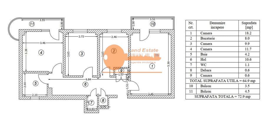 3  camere Turda -Pod Grant - Poză 16