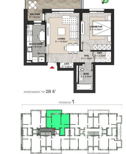 Apartament zona Noua - Comision 0% - Poză 7