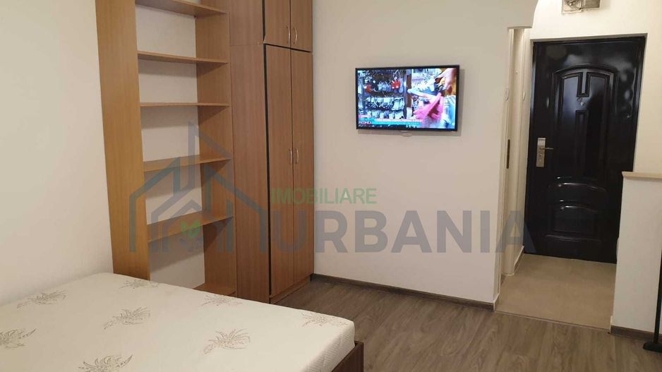 Garsonieră de închiriat, zona Gării Nicolina, 26 mp, complet utilată - Poză 1
