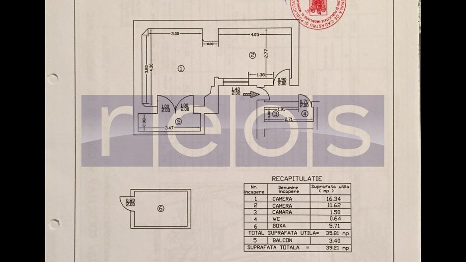 VANZARE 2CAMERE | PARTER | 40MP | NOU RENOVAT | IDEAL BIROURI | COLTEA - Poză 9