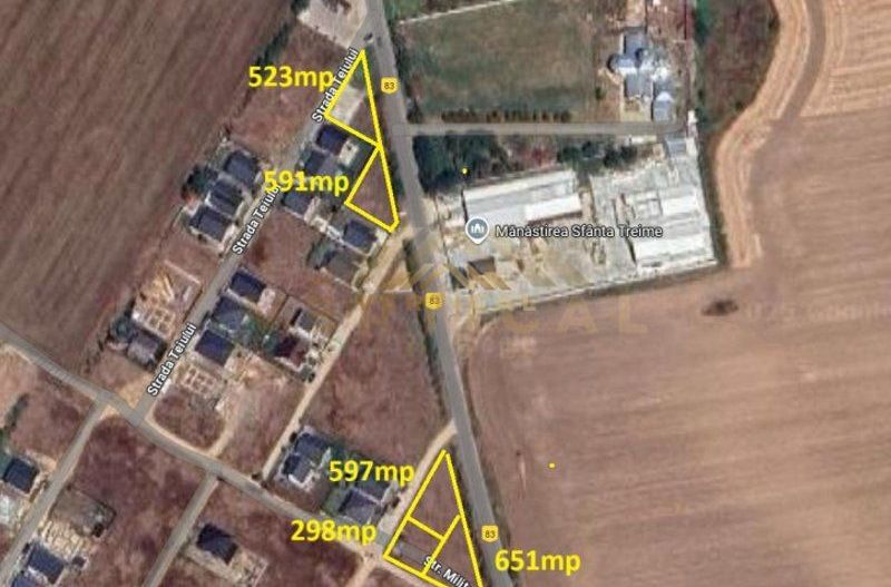 Teren 523 mp, stradal Mega 1, Berceni/ Vidra - Poză 1