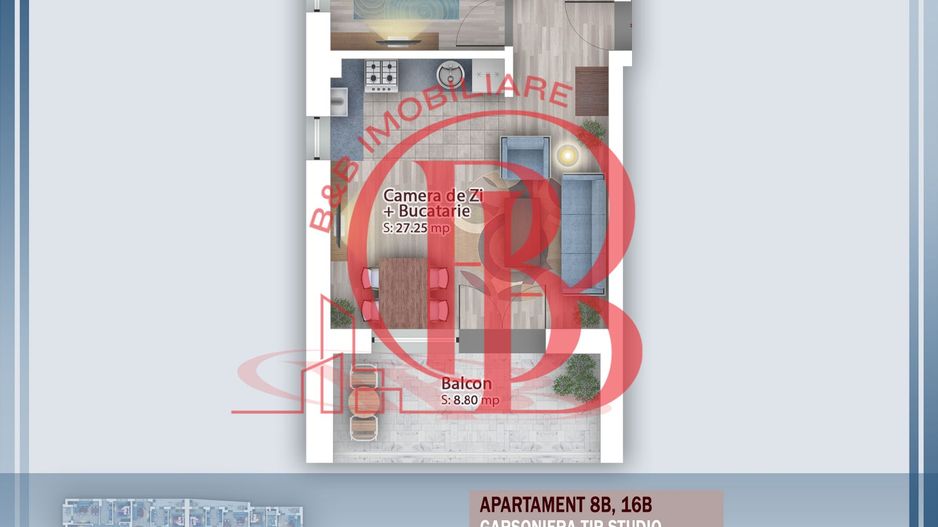 Oferta Lansare 2 camere  incalzire pardoseala - Schiță 11