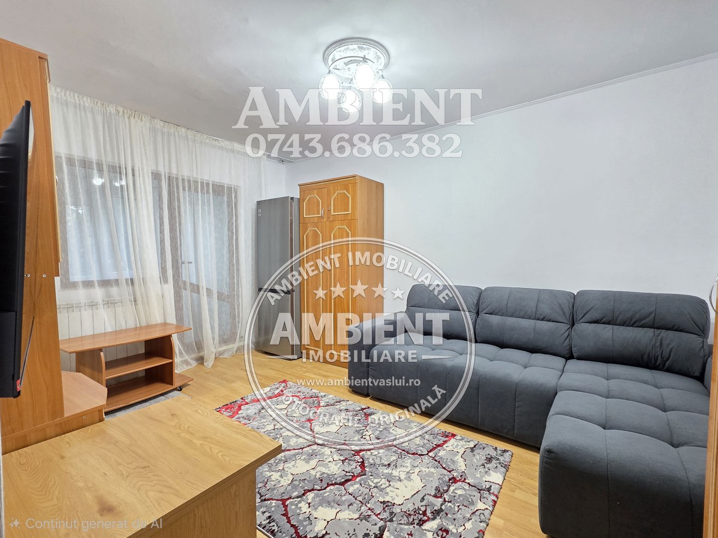 Apartament cu 1 cameră, etaj 1, mobilat și utilat, VASLUI - zona FILATURII; - Poză 7