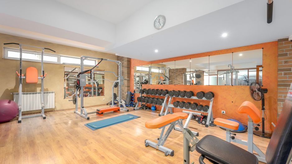 4 camere| semineu| piscina interioara | sauna | sala de sport| parcare - Poză 24