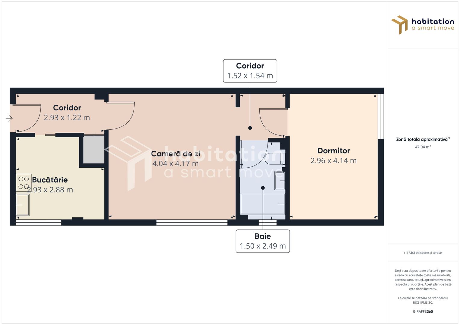 Apartament 2 camere, primitor si luminos,  2 minute de Piața Victoriei - Poză 26