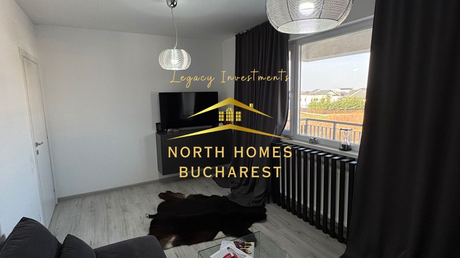 Apartament 2 camere decomandat, bloc 2019, mobilat  + parcare  Otopeni - Poză 2
