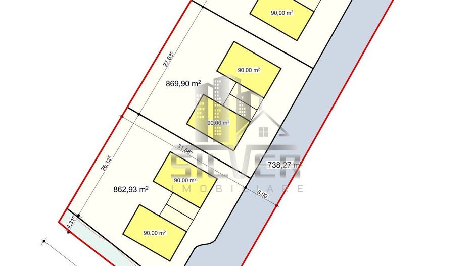 Parcele de teren  cu acces la drumul principal Chinteni. - Poză 5