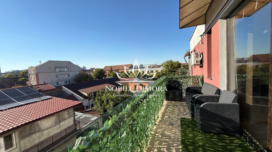 Apartament spatios cu 2 camere si terasa cu vedere panoramica la Bega - Poză 2