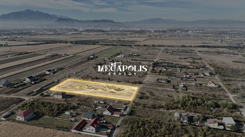 Teren intravilan 1.363 mp, Sânpetru, PUZ pentru casă - Poză 1
