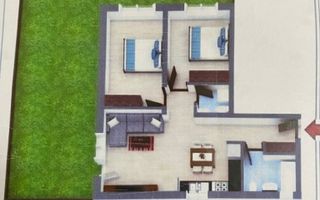 Apartament 3 camere 58,80 mp + curte proprie de vânzare – Șelimbăr - Poză 7